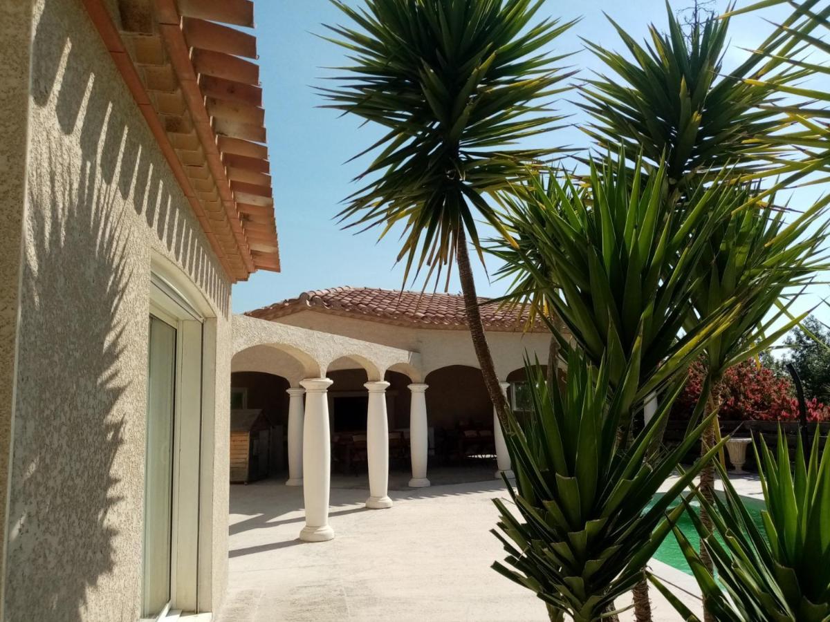 Bienvenue A L Hacienda Villa Magalas Exteriör bild
